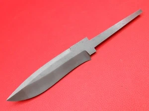 Cuchillo de punto de caída de acero con lingote Wootz hecho a mano personalizado hoja en blanco para suministro A162 - Imagen 1 de 17