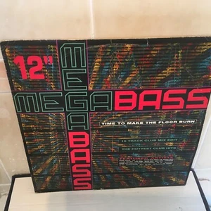 Megabass - Time To Make The Floor Burn - 12" Vinyl Single - CAT# 12MEGAX1 - Picture 1 of 1
