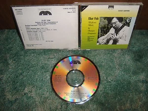ELIOT FISK - BAROQUE COMPOSERS GUITAR- CD  + JAPAN + 1985 OOP DIGITAL MMD 60090K - Picture 1 of 2