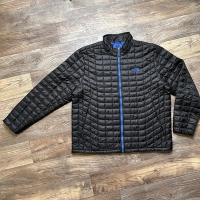 Мужская черная стеганая куртка The North Face Thermoball (размер XXL/TTG) - Изображение 1 из 4