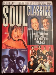 Soul Classics 3 CD Set - Smokey Robinson Patti LaBelle O'Jays New & Sealed - Bild 1 von 3