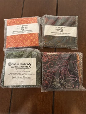 160  5" Squares - Batik Mix - Quilting, Sewing, Charm, 100% Cotton LOT #3 - image 1 of 4