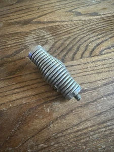 Antenna radio CB vintage in acciaio canna a molla resistente - Foto 1 di 5