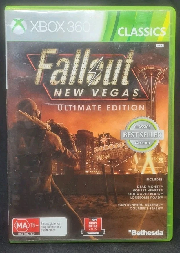 Fallout: New Vegas Ultimate Edition (XBOX 360, 2011) AUS PAL Complete - Image 1 of 3