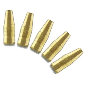 Centerfire Nozzle Gas Diffuser 5-Piece Set Brass Nozzles Copper Material - Picture 1 of 5
