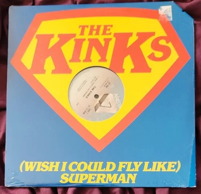 The Kinks - (Wish I Could Fly Like) Superman - Vinyl 12" Single - 1979 - Sealed - Image 1 of 2