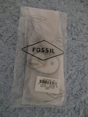 Fósil Sofía Pingüino Llavero Pájaro Dije $45 Nuevo en Paquete Foto 1 de 3