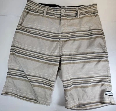 Billabong Platinum Stretch Beige Brown Hybrid Shorts Men's Size 32 Retro Board - Image 1 of 4