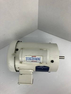 Baldor Reliance 0.75HP 1725 RPM 1PH 56C CWDL3507 Washdown Duty Motor - Image 1 of 4