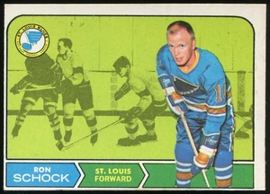 1968-69 OPC O-Pee-Chee #118 Ron Schock St. Louis Blues - Picture 1 of 2