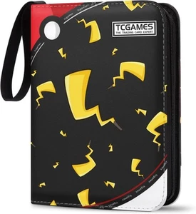 Tcgames Kartenmappe 4 Fächer 440 Taschen Kartenhalter mit 55 Hüllen - Bild 1 von 3