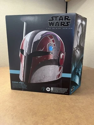 STAR WARS THE BLACK SERIES SABINE WREN ELECTRONIC HELMET MANDALORIAN SEALED NEW - Image 1 of 4