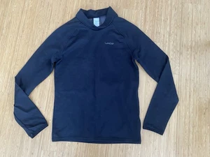 Wedze/Decathlon Warmes Skirolli Unterziehshirt Baselayer Junge 152-158 Schwarz  - Bild 1 von 3