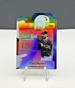 2025 Topps Holiday - Paul Skenes #MNL-11 Nice List Die-Cut Holofoil Piratea - Bild 1 von 3