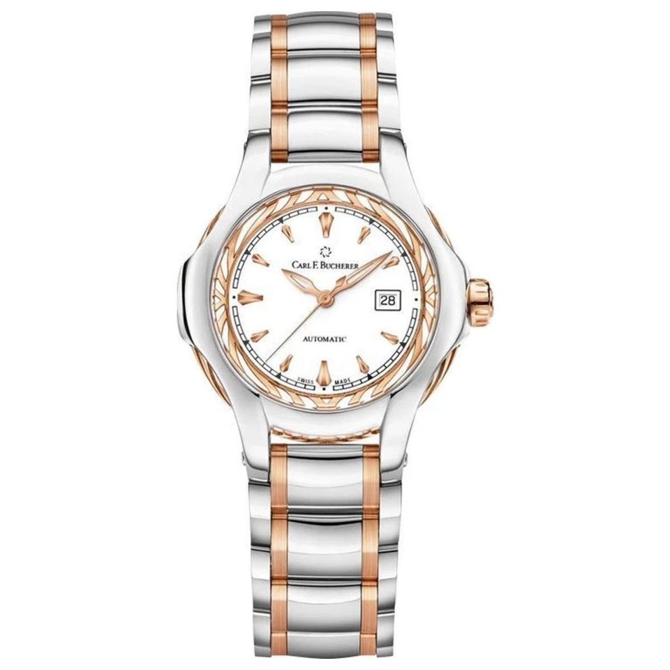 Nuevo Reloj Automático L-s Carl F Bucherer PASOS DIVA 34 mm 18k y Acero Hecho en Suiza Foto 1 de 1