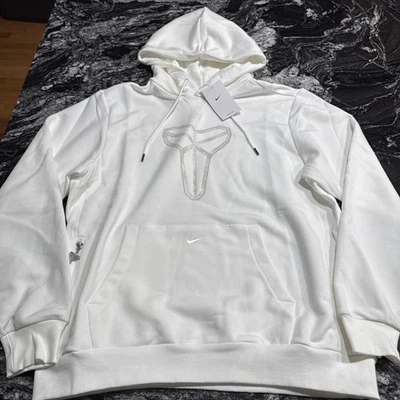 Nike Kobe Pullover Hoodie Summit White Men’s Size XL HF0066-100 Brand New - Image 1 of 4