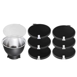 7 Inch Standard Reflector Photography Grid Diffuser Board Kit UK7 - Picture 1 of 11