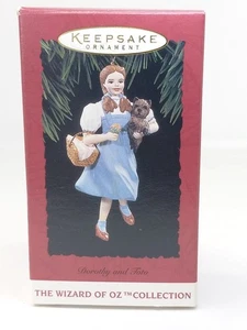 Adorno Dorothy del Mago de Oz Hallmark años 90 Toto 1994 en caja - Imagen 1 de 7