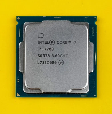 Intel i7-7700 CPU Processor, 3.6GHz/4.2GHz Turbo, 4 Core 8 Thread - Image 1 of 3