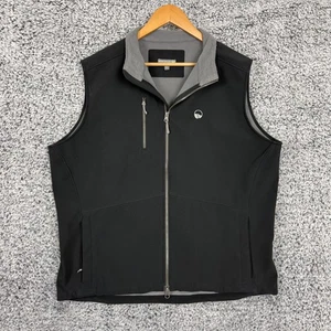 Chaleco Peter Millar Para Hombres XL Corona Deportivo Softshell Chaqueta de Golf Rejilla Forrada de Vellón - Imagen 1 de 16