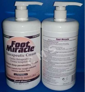 Straight Arrow FOOT MIRACLE Professional Therapeutic Dry Skin Cream 32oz Pump US - Picture 1 of 1