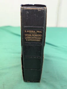 Misal Romano Diario Latino (Spain) Rdo. Eudaldo Serra 1962 Spanish - Picture 1 of 13