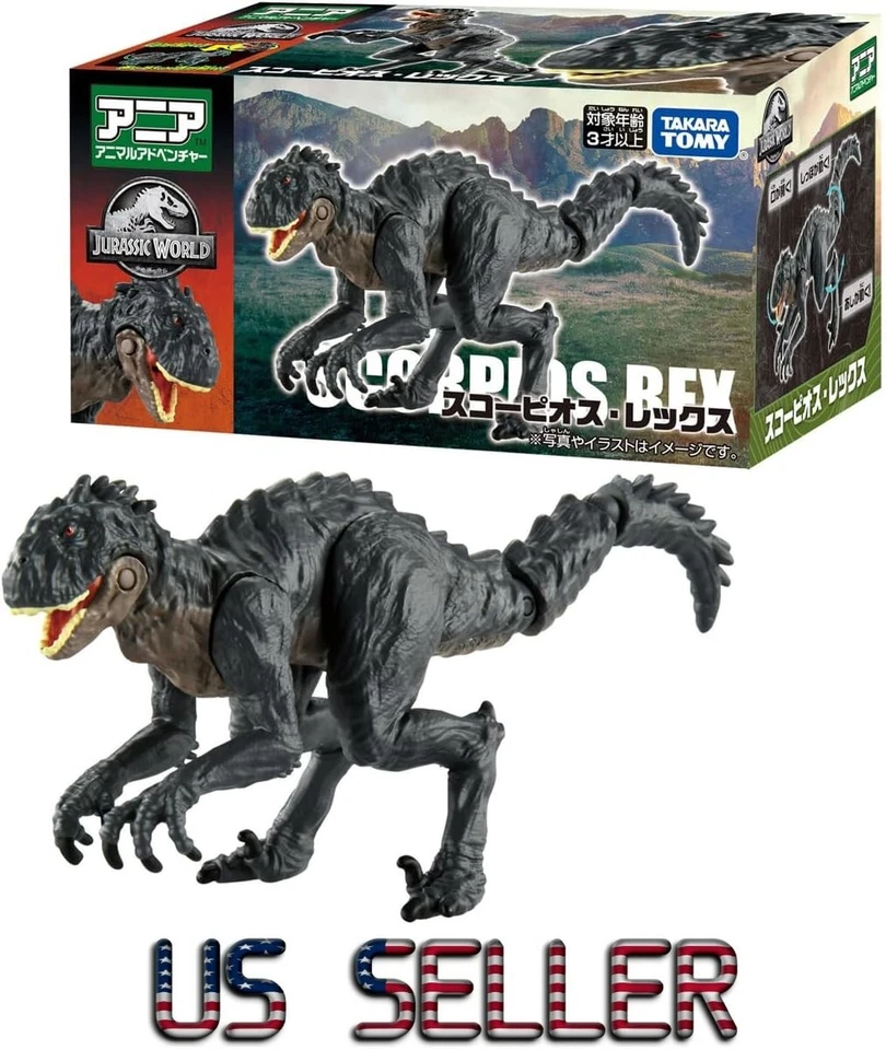 Takara Tomy Ania Jurassic World Keratosaurus Animal Dinosaur Toy Japan