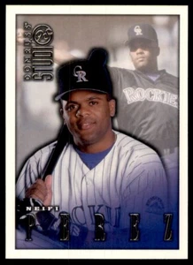 1998 STUDIO NEIFI PEREZ COLORADO ROCKIES #48 - Picture 1 of 2