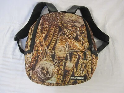 Mochila Sprayground DLX-4 Oro Cadenas y Reloj Correa para el Hombro Talla Única Foto 1 de 4
