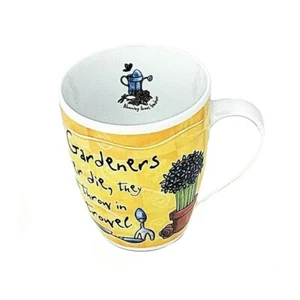 "Blooming Great Gardener" Coffee Mug Cup H & H Fine Porcelain New - Picture 1 of 3