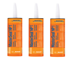 BASF MasterSeal NP 1 White Elastomeric Polyurethane Sealant 10.1 oz ~ 3-Pack