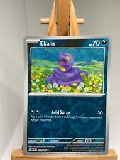 Ekans - Reverse Holo - Scarlet & Violet 151 023/165 - MINT - Pokemon