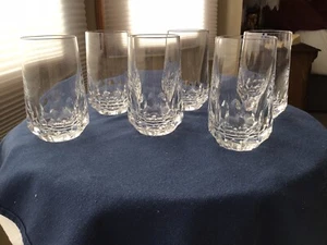 6 Vasos de Colección Peill & Putzler Messina 4 1/2" Cristal de Plomo Corte a Mano Alemania - Imagen 1 de 7
