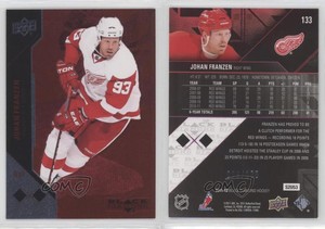 2011-12 Upper Deck Black Diamond Ruby /100 Johan Franzen #133