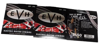 EVH 9-42 Electric Guitar Strings Eddie Van Halen-3 Packs - Image 1 of 3