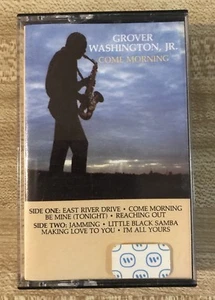1981 Grover Washington Jr  Come Morning Cassette Tape - Picture 1 of 5