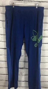Adidas Hose Herren Größe M blau Logo mit Taschen - Bild 1 von 5