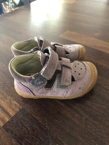 Sandalen Lauflernschuhe Baby Pepino lila Größe 20 - Bild 1 von 2