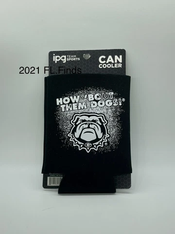 Georgia Bulldogs Koozie Can Cooler HOW 'BOUT THEM DOGS! Cover