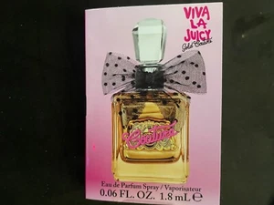 Viva La Juicy Gold Couture Eau De Parfum Spray Sample 1.8 ml / 0.06 fl oz NEW - Picture 1 of 3