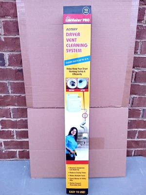 Sistema de limpieza de ventilación de secadora rotativa Gardus RLE208 LintEater ¡¡NUEVO!! M56 Foto 1 de 4