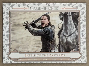 2021 Game of Thrones Iron Anniversary Battles #B15 Battle of the Bastards - Picture 1 of 2