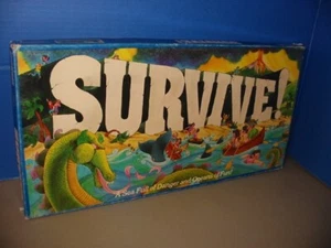 Survive Brettspiel siehe Bilder Vintage 1982 Parker Brothers selten Top Zustand - Bild 1 von 11