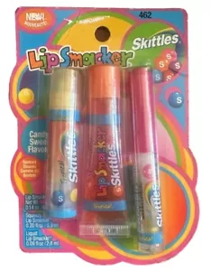 Vintage Bonne Bell Tropical Skittles 3pc Set Lip Gloss+Balm +Mango Tangelo VHTF - Picture 1 of 2