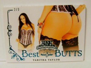 TABITHA TAYLOR #2 /3 TEAL BEST BUTTS CARD BEST OF BENCHWARMERS 2022