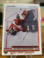 1990-91 Upper Deck Hockey Trevor Kidd Team Canada #463 RC