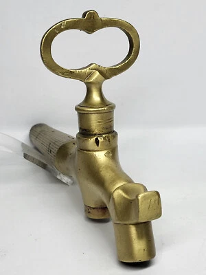 Antique Brass TAP SPIGOT For Wine or Beer Barrel #4 with 6 1/4 inches 260 grams - Image 1 of 4