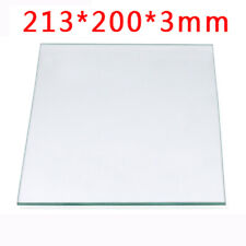 Borosilikatglas Druckbett 213x200x3mm Floatglas für 3D Drucker Beheiztes Bett 