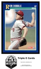 1991 Score #17 Rob Dibble Cincinnati Reds ~A3L