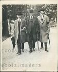 1930 British Sportsman Lord Derby at Belmont Park NY Press Photo